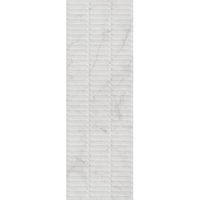 Плитка настенная Тубкаль белый глянц структура обрезной 30х89,5 (1,343м2/48,348м2/36уп) арт-KM3090B0160R — фото 1, Керамическая плитка