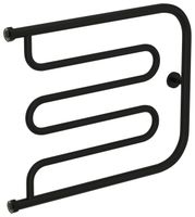 Полотенцесушитель водяной Сунержа Лира+ 500х650 Матовый чёрный арт-31-4011-5065 — фото 4, Водяные полотенцесушители