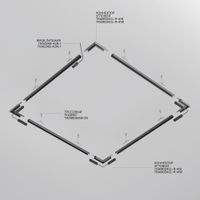 Шинопровод накладной/подвесной Technical TRXM034-R-412B — фото 8, Шинопроводы