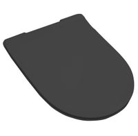 Сиденье с крышкой Artceram File 2.0 с плавным опусканием цвет черный матовый FLA014 17 — фото 1, Сиденья для унитаза