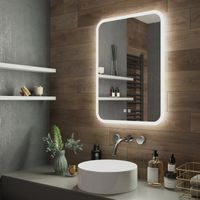 Зеркало с LED-подсветкой AMAZON MUSIC (50*70) /AQUA DE MARCO AmzMus50/70 — фото 2, Зеркала в ванную комнату