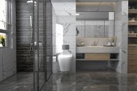 Комплект подвесной унитаз ABBER Rechteck AC1201 белый с инсталляцией AC0105 и кнопкой AC0120NG никель AC1201-AC0105-AC0120NG — фото 2, Комплекты унитаз + инсталляция