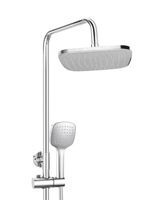 OneLife душевая система с смесителем для душа, хром арт-P01-912cr — фото 2, Душевые стойки