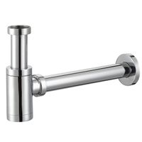 Сифон для раковины AZARIO G 1 1/4, без выпуска, цилиндр, латунь, хром арт-AZ-108-CHR — фото 4, Сифоны для раковины