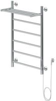 Полотенцесушитель электрический Aquanet Mauro 80х50 Тэн справа , с полкой 00282007 — фото 1, Электрические полотенцесушители