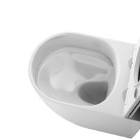 Унитаз подвесной Grossman Thin Rim GR-5601S (520х360х360) тонкий ободок,белый с тонкой крышкой,микролифт,1 место — фото 5, Подвесные унитазы