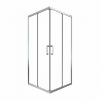 ДШ Фикс-Хром 90*90, квадрат (2 места) арт-Щ0000067439 — фото 5, Квадратные душевые уголки