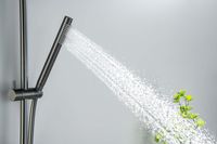 AQ2012BGM ЕВРОПА душевой гарнитур 1jet 65 см, оружейная сталь — фото 8, Душевые гарнитуры на штанге