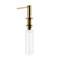 Дозатор для кухонной мойки Sancos, объем 500 мл, цвет полированное золото, арт. арт-SC40100ZG — фото 2, Дозаторы для кухонных моек