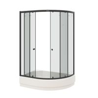 Ограждение VIVA90B N душевое Ceruttispa без поддона (90x90x195) — фото 226, Прямоугольные душевые уголки
