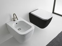 Унитаз Scarabeo TEOREMA 2.0 подвесной безободковый цвет лава матовая арт-5126/CL 37 — фото 3, Подвесные унитазы