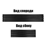 Раковина-чаша Azario 675х380х120 накладная, прямоугольная, черный матовый арт-AZ-2250-MB — фото 2, Раковины накладные