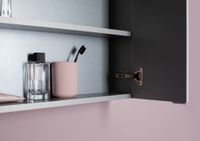 Зеркальный шкаф Aquanet Порто 70 белый арт-00241748 — фото 8, Зеркальные шкафы в ванную