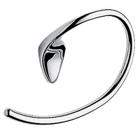 Полотенцедержатель COLOMBO DESIGN KHALA кольцо цвет хром арт-B1831 — фото 3, Полотенцедержатели