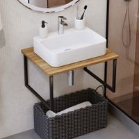 Товар: Столешница массив Оливия 600*470*20 12390 - фото 7 Столешница массив Оливия 600*470*20 12390 — фото 7, Столешницы под раковину