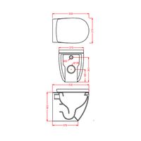 Унитаз Artceram приставной безободковый цвет petrolio арт-FLV005 42 00 — фото 2, Приставные унитазы