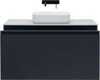 Тумба под раковину Allen Brau Fantasy 120 антрацит матовый арт-1.11006.AM — фото 4, Тумбы под раковину