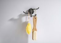 Товар: AQ4632BGM БЕТТА крючок тройной, оружейная сталь - фото 3 AQ4632BGM БЕТТА крючок тройной, оружейная сталь — фото 3, Крючки для полотенец