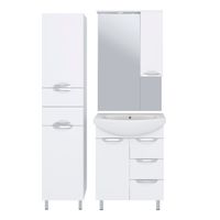 Тумба напольная с умывальником ELEGANSE 65 /хром/ AQUA DE MARCO 5065CELE — фото 3, Тумбы с раковиной