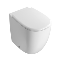 Унитаз GLOBO DAILY напольный приставной цвет белый DN001BI — фото 1, Приставные унитазы