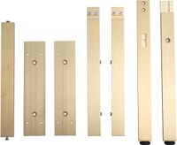 Ножки для мебели Allen Brau Reality 60 1.32010.03 латунь браш — фото 1, Комплектующие для мебели в ванной