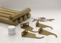 Товар: Отопительный радиатор Сунержа Эстет-1 EU50 правый 500х180 4 секции Матовое золото арт-032-0311-5004 - фото 3 Отопительный радиатор Сунержа Эстет-1 EU50 правый 500х180 4 секции Матовое золото арт-032-0311-5004 — фото 3, Радиаторы отопления