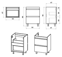 Тумба под раковину арт-Э-Ени01060-0112Я — фото 4, Тумбы под раковину