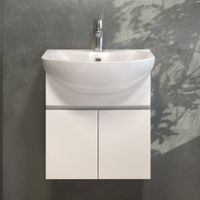 Товар: Тумба под раковину VIGO Wing 50 подвесная белый (tp.WIN.BAL.50.2D белый) - фото 2 Тумба под раковину VIGO Wing 50 подвесная белый (tp.WIN.BAL.50.2D белый) — фото 2, Тумбы под раковину