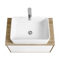 Столешница ЛИБЕРТИ 70, дуб эльвезия 1A281203LYC70 — фото 6, Столешницы под раковину