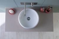 Раковина накладная Aquanet 36 арт-ROUND-1 — фото 8, Раковины накладные