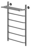 Полотенцесушитель водяной Aquanet Fiona с полкой 800x500, хром 00266741 — фото 2, Водяные полотенцесушители