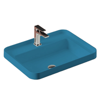 Товар: Раковина ArtCeram Fuori Scala встраиваемая с одним отверстием цвет avio TFL0343800 арт-TFL034 38 00 - фото 3 Раковина ArtCeram Fuori Scala встраиваемая с одним отверстием цвет avio TFL0343800 арт-TFL034 38 00 — фото 3, Раковины встраиваемые сверху