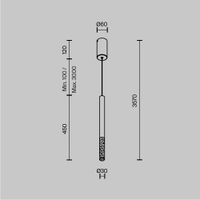 Товар: Подвесной светильник Maytoni MOD157PL-L6WK - фото 2 Подвесной светильник Maytoni MOD157PL-L6WK — фото 2, Подвесные светильники
