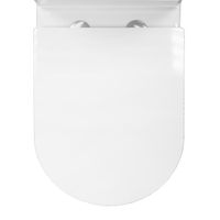 Унитаз-компакт Azario Verona 360х660х800, напольный, безободковый, система смыва "Торнадо", в комплекте с быстросъемным сиденьем микролифт арт-AZ-8301 — фото 7, Напольные унитазы