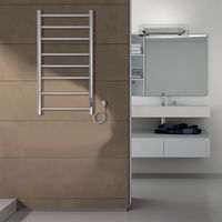 Полотенцесушитель электрический AZARIO PARMA 400/800 8 секций, диммер справа, хром арт-AZ10848 — фото 4, Электрические полотенцесушители