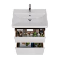 Товар: Тумба Lemark COMBI 70 см под 1 раковину, подвесная/напольная, 2 ящика, цвет планки: Чёрный, цвет кор арт-LM03C70T-black - фото 2 Тумба Lemark COMBI 70 см под 1 раковину, подвесная/напольная, 2 ящика, цвет планки: Чёрный, цвет кор арт-LM03C70T-black — фото 2, Тумбы под раковину