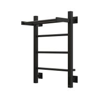 Полотенцесушитель электрический Grota App 430х600 черный App 430х600 RAL9005 EL — фото 4, Электрические полотенцесушители