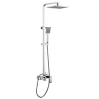 Товар: Душевая стойка ABBER Wasserfall AF8616L с изливом, хром - фото 1 Душевая стойка ABBER Wasserfall AF8616L с изливом, хром — фото 1, Душевые стойки