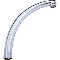 SR0090 Излив круглый высота - 207 мм., ХРОМ — фото 1, Изливы