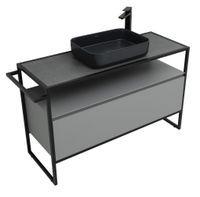 Товар: Тумба под раковину Allen Brau Priority 120 1.31004.PGM платина матовый - фото 6 Тумба под раковину Allen Brau Priority 120 1.31004.PGM платина матовый — фото 6, Тумбы под раковину