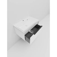 Тумба под раковину подвесная La Fenice SIMPLA , белая арт-FNC-01-SIM-B-80 — фото 5, Тумбы под раковину