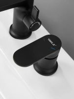 Смеситель на борт ванны BELZ, черный, арт-B66713-7 — фото 8, Смесители на борт ванны