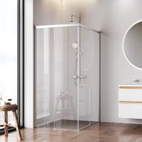 W94G-403-120290-MT1K X-joy душевое огражд прямоугольн.,раздвиж.двери 120x90 хром мат.,стекло прозр — фото 5, Душевые кабины и ограждения