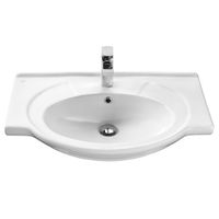 Раковина SANTEK Байкал 75 мебельная белый (WH110259) — фото 1, Раковины подвесные