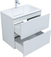 Тумба под раковину Aquanet Джейн 70 белый матовый арт-00313285 — фото 11, Тумбы под раковину