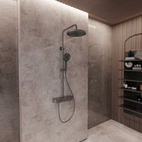 Товар: Душевая стойка VSFS-402GM, вороненая сталь - фото 3 Душевая стойка VSFS-402GM, вороненая сталь — фото 3, Душевые стойки