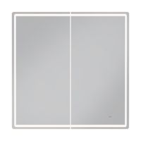 Зеркальный шкаф VIGO Geometry Comfort 80 подвесной белый (221) — фото 1, Зеркальные шкафы в ванную