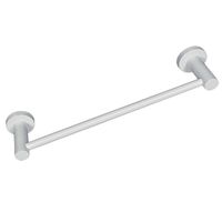 Полотенцедержатель COLOMBO DESIGN PLUS широкий цвет белый матовый арт-W4910.BM — фото 1, Полотенцедержатели