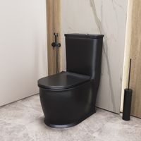 Товар: Унитаз напольный Grossman Retro (670х350х825) безободковый,черный матовый,моноблок с тонкой крышкой,микролифт,1 место арт-GR-4492BMS - фото 5 Унитаз напольный Grossman Retro (670х350х825) безободковый,черный матовый,моноблок с тонкой крышкой,микролифт,1 место арт-GR-4492BMS — фото 5, Напольные унитазы