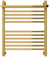 Полотенцесушитель водяной Сунержа Богема с полкой+ 600х500 Золото арт-03-0223-6050 — фото 1, Водяные полотенцесушители